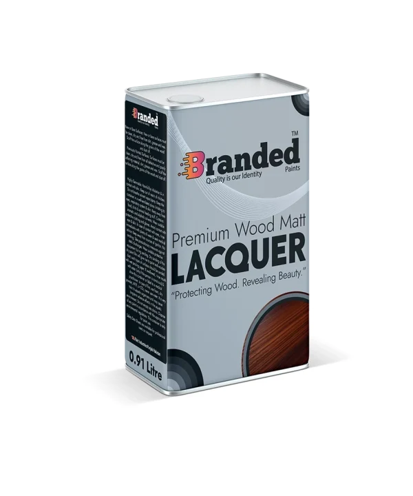 Branded Lacquer Wood Matt